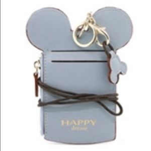 ❗️NWOT❗️Mickey Mouse Shaped Lanyard Card Holder